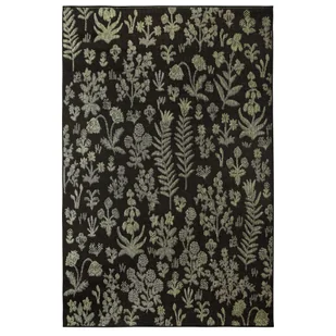 Panama  Dywan zewnętrzny czarno-zielony 120 x 170 cm - Dywany zewnętrzne - miniaturka - grafika 1