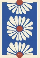 Podkładki pod mysz - PODKŁADKA POD MYSZ Nadruk 22x18cm Rumianek Akwarela Vintage Tekst Prezent - miniaturka - grafika 1