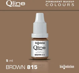 Pigment do makijażu permanentnego brwi Bioevolution Brown 815 Qline Pro 5ml - Pozostałe akcesoria kosmetyczne - miniaturka - grafika 1