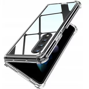D-Pro Crystal Hybrid etui przezroczyste do Samsung Galaxy Z Fold 4 - Etui i futerały do telefonów - miniaturka - grafika 1