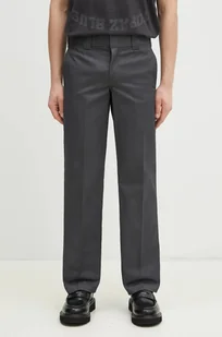 Dickies spodnie Wp873 Work Pant Rec Charcoal Grey męskie kolor szary proste DK0A4XK9CH01 - Spodnie męskie - miniaturka - grafika 1