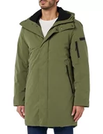 Kurtki męskie - TOM TAILOR Denim parka męska, 10415 - Dusty Olive Green, L - miniaturka - grafika 1