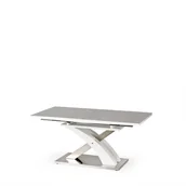 Stoły - Stół Rozkładany 160-220 x 90 x 75 Sandor 2 Popiel / Biały Halmar - miniaturka - grafika 1