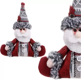 Mikołaj Szpagat Zawieszka Bombka Na Choinkę 19cm - Bombki - miniaturka - grafika 1