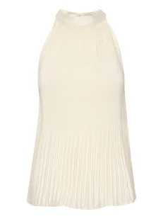 Cream Top w kolorze białym - Koszulki i topy damskie - miniaturka - grafika 1