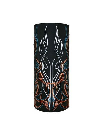 ZAN Headgear Motley Tube Pinstripe Flame Chusta Komin OSFM, HIT
