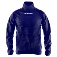 Kurtki i kamizelki sportowe męskie - Wodoodporna kurtka męska Givova Navy 2XL - Styl i ochrona - miniaturka - grafika 1