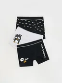 Skarpetki dla dzieci - Reserved - Bokserki Hello Kitty and Friends 3 pack - czarny - miniaturka - grafika 1