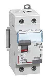 Legrand WYŁĄCZNIK RÓŻNICOWOPRĄDOWY P 302 2P 63A 30MA TYP AC SERII DX3, 411506 - Bezpieczniki elektryczne - miniaturka - grafika 1