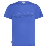 Koszulki sportowe męskie - Koszulka męska Icebreaker M Mer Core SS Tee Icebreaker Rozmiar: XL / Kolor: jasnoniebieski - miniaturka - grafika 1