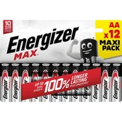 Baterie i akcesoria - Bateria Energizer max AA LR6 12 sztuk eco - miniaturka - grafika 1
