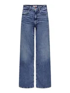 Spodnie damskie - ONLY Dżinsy damskie, niebieski (medium blue denim), S x 30L - miniaturka - grafika 1