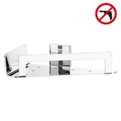 Półki łazienkowe - Półka narożna pod prysznic BEZ WIERCENIA tesa - miniaturka - grafika 1