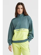 Bluzy damskie - O'Neill Bluza polarowa "Rutile" w kolorze zielonym - miniaturka - grafika 1