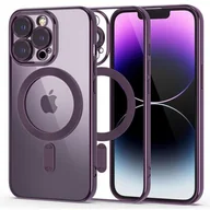 Etui i futerały do telefonów - Etui IPHONE 14 PRO Tech-Protect MagShine fioletowe - miniaturka - grafika 1