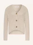 Swetry damskie - Marc O'polo Kardigan beige - miniaturka - grafika 1
