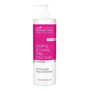 Bielenda Professional Redness Relief mleczny tonik kojąco-chłodzący 500ml - Toniki i hydrolaty do twarzy - miniaturka - grafika 1