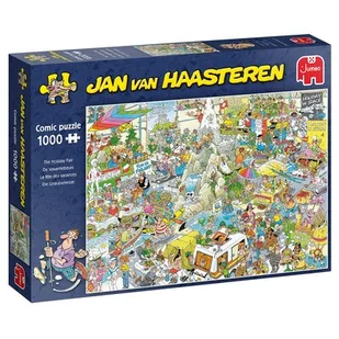 Jumbo Spiele Jan Van Haasteren  targi z wakacji  1000 części puzzle - Puzzle - miniaturka - grafika 1