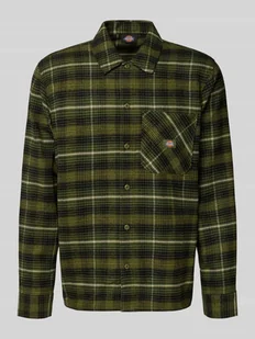 Koszula casualowa o kroju regular fit z kieszenią na piersi - Koszule męskie - miniaturka - grafika 1