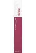 Szminki - Maybelline New York Super Stay, szminka w płynie Savant, 5ml - miniaturka - grafika 1