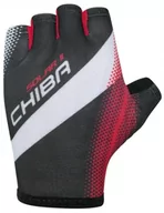 Rękawiczki rowerowe - Chiba Solar II, Rękawiczki rowerowe, Czarno/Czerwone, rozmiar M - miniaturka - grafika 1