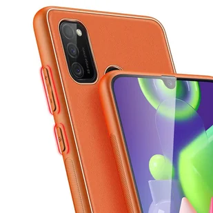 Dux Ducis Yolo eleganckie etui pokrowiec ze skóry ekologicznej Samsung Galaxy M30s pomarańczowy - Etui i futerały do telefonów - miniaturka - grafika 7