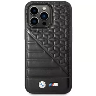 Etui na telefon BMW BMHCP14L22PMGK do Apple iPhone 14 Pro 6,1" czarny/black Bi Pattern - Etui i futerały do telefonów - miniaturka - grafika 3