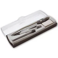 Przybory szkolne - Titanum Cyrkiel 3 elementy plastikowe etui - miniaturka - grafika 1