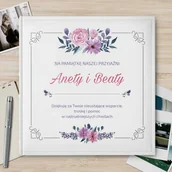 Albumy fotograficzne - Duży album na zdjęcia z nadrukiem dla przyjaciółki - miniaturka - grafika 1