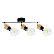 Lampy sufitowe - Britop Loftowa LAMPA sufitowa MARJOLAINE 2831304 metalowa OPRAWA regulowane reflektorki - miniaturka - grafika 1