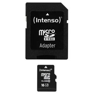 Intenso Karta Pamięci Micro Sdhc 16GB Class 10 - Nośniki danych - miniaturka - grafika 1