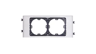 Uchwyt osprzętu 2x fi60 pokrywa 85mm 010923 - Pozostałe akcesoria sieciowe - miniaturka - grafika 1