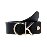 Paski - Calvin Klein Skórzany pasek Logo - miniaturka - grafika 1
