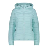 Kurtki damskie - CMP Damska kurtka nylonowa z odpinanym kapturem, woda 40 - miniaturka - grafika 1