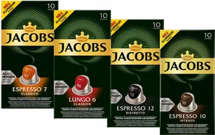 Kapsułki do Nespresso Jacobs Lungo oraz Espresso Intenso 40 szt. - Kawa w kapsułkach i saszetkach - miniaturka - grafika 1