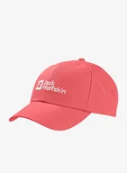 Czapki męskie - Czapka z daszkiem Jack Wolfskin Baseball Cap - sunset coral - miniaturka - grafika 1