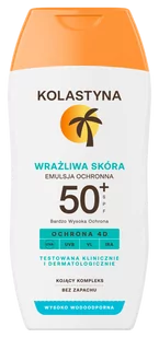 Kolastyna Sun SPF50+ - Wrażliwa Skóra Emulsja ochronna SPF 50+ 150 ml - Balsamy i kremy do opalania - miniaturka - grafika 1