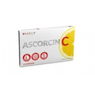 Witaminy i minerały - FORTIS Ascorcin C 1000 mg 15 kapsułek - miniaturka - grafika 1