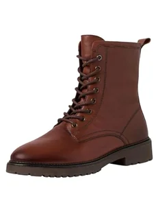 Marco Tozzi Damskie buty Bootie Laced 2-25214-43, modne kozaki, koniak, 40 EU, koniak, 40 EU - Kozaki damskie - miniaturka - grafika 1