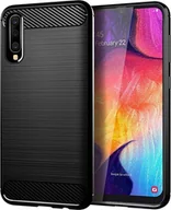 Etui i futerały do telefonów - Etui Samsung etui na telefon komórkowy pokrowiec TPU pokrowiec ochronny pokrowiec na telefon komórkowy zderzak karbonowy wygląd powłoki, kolor: czarny, wybierz model: Samsung Galaxy S9 - miniaturka - grafika 1