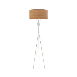 Srebrna lampa podłogowa na trójnogu PARYŻ ECO - Lampy stojące - miniaturka - grafika 1