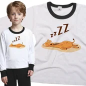 Piżamy dla dziewczynek - Piżama dziecięca Śpiaca Żyrafa 86/92 - VoloDonum - miniaturka - grafika 1