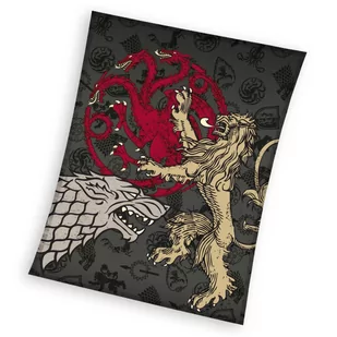 Duży KOC coral 150x200cm House of the Dragon - Koce - miniaturka - grafika 1