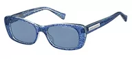 Okulary przeciwsłoneczne - Marc Jacobs Marc 422/S Okulary, Niebieski Brokat, 51 Kobieta, Niebieski Brokat, 51 - miniaturka - grafika 1