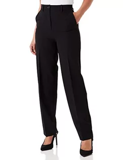Spodnie damskie - Sisley Spodnie damskie, Czarny 100, 34 - grafika 1