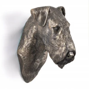 Airedale Terrier Popiersie Wisząca statuetka - Figurki dekoracyjne - miniaturka - grafika 1