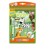 Kolorowanki, wyklejanki - Totum Aqua Magic Wild Life wodna kolorowanka - miniaturka - grafika 1