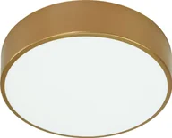 Lampy sufitowe - Lampa sufitowa Orno OVO plafon LED, 43W, 4000K, 4750lm, złota stal, klosz szklany matowy, IP20, ? 400 - miniaturka - grafika 1