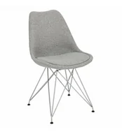 Krzesła - D2.Design Krzesło Norden DSR Tap 2 szare 180090 - miniaturka - grafika 1
