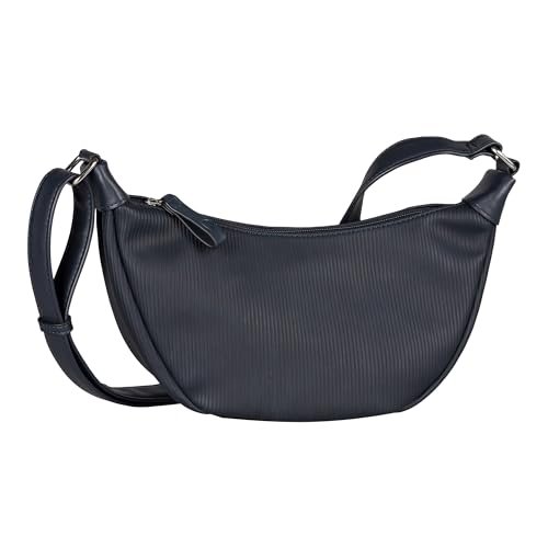 TOM TAILOR Denim Liriel Cord damska torba na ramię Crossbody Bag średnia, niebieski, Mittelgroß